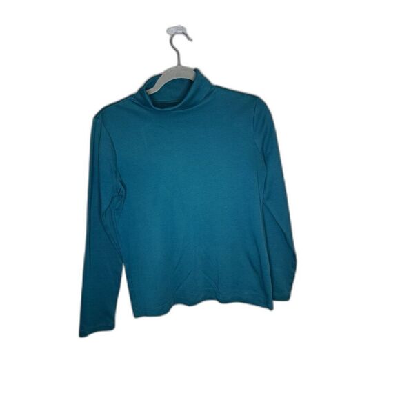 L.L.Bean Tops - L.L.Bean Women's Green Turtleneck Size Small